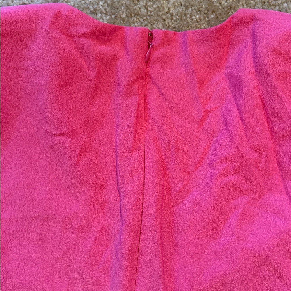 Hutch embellished bow front shift dress  Pink size small short sleeves - Picture 8 of 8